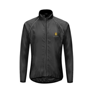 Imagem de Jaqueta De Ciclismo Masculina À Prova De Vento E Água, Refletiva, De M