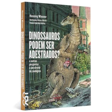 Imagem de Dinossauros Podem Ser Adestrados? Henning Wiesner Editora Cosac Naify Capa Comum