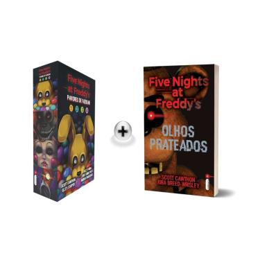 Imagem de Kit de Livros: Box Pavores de Fazbear: Five Nights At Freddys - Vols. 1-4 & Olhos Prateados, Vol. 1