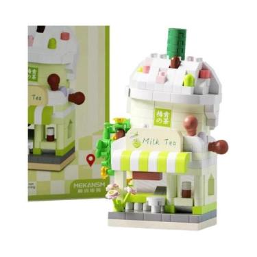 Imagem de Kit De Blocos De Montar DIY Para Meninas: Restaurante De Hambúrgueres,