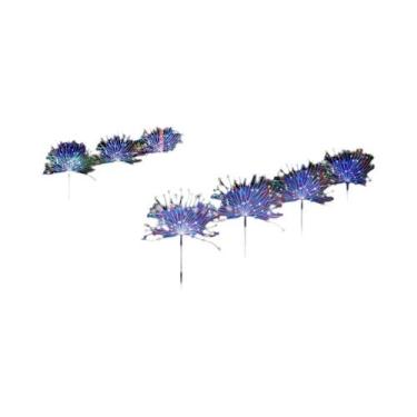 Imagem de Luzes De Fogos De Artifício LED Multicoloridas Solares Para Jardim, À 