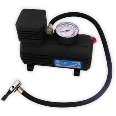 Imagem de Mini Compressor de Ar 12v 250psi Automotivo de Emergência Portátil Pne