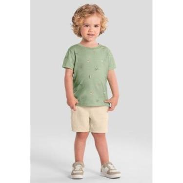 Imagem de Conjunto infantil menino estampado Mundi-Masculino