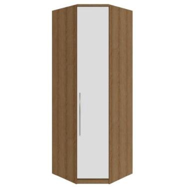 Imagem de Guarda Roupa Modulado 01 Porta 234cm Canto Oblíquo Setiba - Móveis Rim