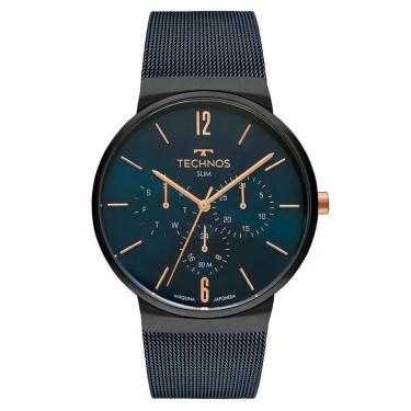Imagem de Relógio Technos Masculino Slim safira 6P29AKPS/4A-Masculino
