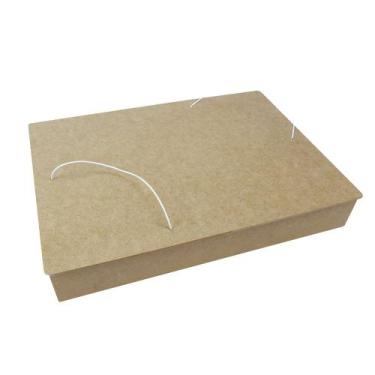 Imagem de Pasta com Elástico com Tampa Almofada 36 x 26 x 5 cm - MAD. CARMINDO