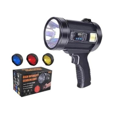 Imagem de Lanterna Portátil LED Recarregável De 10000mAh Super Brilhante, Holofo