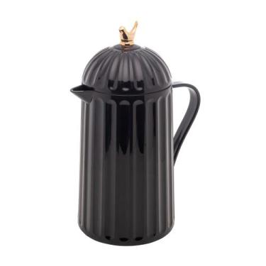 Imagem de Garrafa Térmica de Plástico Bird Preta 600 ML Wolff