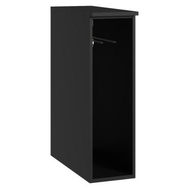 Imagem de Balcão Porta-Pano 20 cm Suspenso Preto Nice Madesa