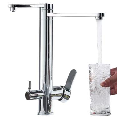 Imagem de Torneira de Cozinha Gourmet com Suporte Filtro de Bancada Monocomando