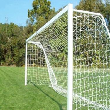 Imagem de Rede de Futebol de Campo Oficial Fio Seda 4 mm - 7,50 x 2,50 Metros-Unissex