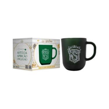 Imagem de Caneca De Vidro Prime Harry Potter Casas 300 ML  - Sonserina -  Allmix