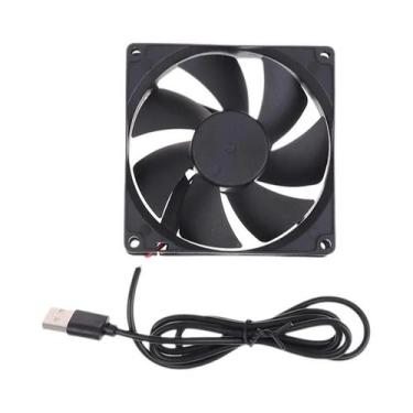 Imagem de Ventilador De Resfriamento USB 5V Sem Escovas Para PC, Roteador, Gabin
