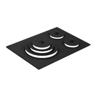 Imagem de Chapa Paraná Ferro Fundido 3 Furos Libaneza 46 X 65 Cm