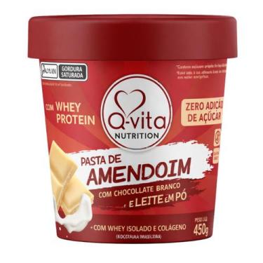 Imagem de Pasta de Amendoim Sabor Leite em Pó Zero Açucar Sem Gluten 450g Whey I
