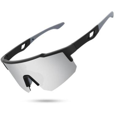 Imagem de Óculos de Sol Polarizados STORYCOAST com Proteção UV Preto Fosco