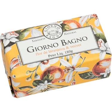 Imagem de Giorno Bagno Sabonete Em Barra Para Mãos E Corpo Aroma Flor De Laranjeira & Vetiver 180G