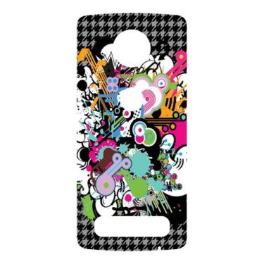 Imagem de Capa Adesivo Skin022 Verso Para Motorola Moto Z3 Play - KawaSkin