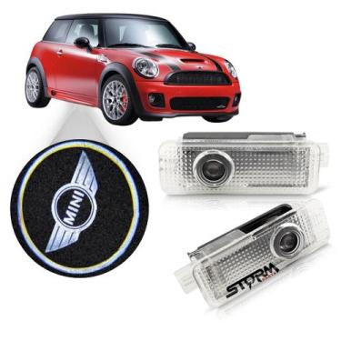 Imagem de Luz De Cortesia Mini Cooper Projetor Lâmpada Porta Chão ano 2007 a 201
