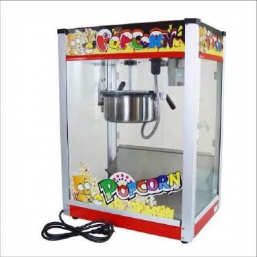 Imagem de Pipoqueira Profissional Elétrica Alta produção para uso comercial 1300