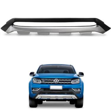 Imagem de Overbumper Amarok 2017 a 2021 Front Bumper Preto Prata Tgpoli