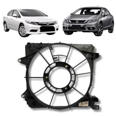 Imagem de Defletor Da Ventoinha Radiador Honda Civic 2012/2013/2014/2015/2016 - 