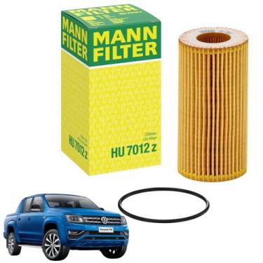 Imagem de Filtro De Óleo Vw Amarok 3.0 Tdi V6 2016 Em Diante Original Mann Hu701