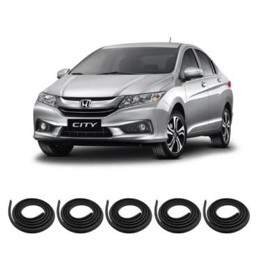 Imagem de Kit Borracha Vedação Das 4 Portas + Borracha Do Porta Malas do Honda C