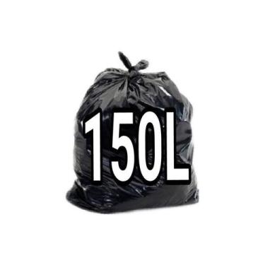 Imagem de Saco De Lixo 150 Litros Super Reforçado 100 Unid Fabricante - Higipack