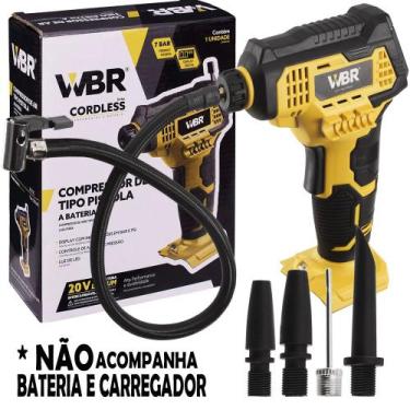Imagem de Compressor de Ar Tipo Pistola 100Psi A Bateria 20V - Wagner ( WBR )