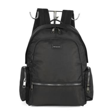 Imagem de Mochila Bolsa Costas Juvenil Passeio Feminina Linda Up4you, Preto