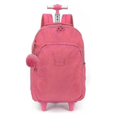 Imagem de Mochila de Rodinha Crinkle Up4You 51610, Vinho
