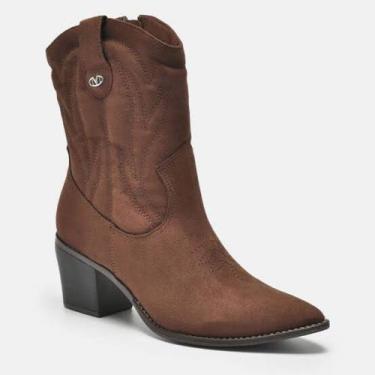 Imagem de Bota Western Via Marte - 054-009-01, Marrom, 37