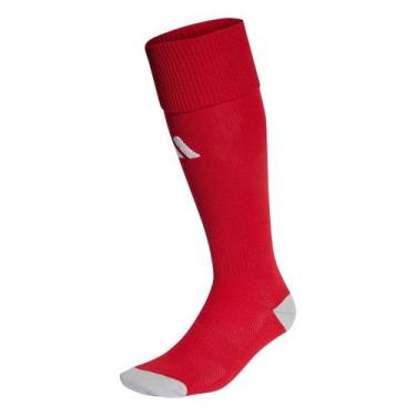 Imagem de Meião Futebol Adidas Milano 23 - Vermelho - 40-42, 40-42
