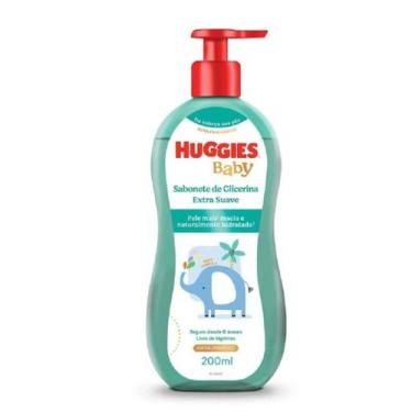 Imagem de Sabonete Líquido Glicerina Huggies Baby Extra Suave 200ml -