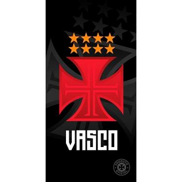 Imagem de Toalha de Banho Buettner Vasco Estampada Veludo