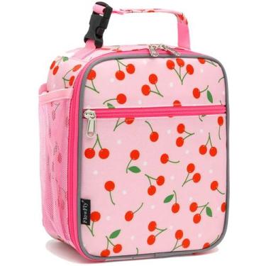 Imagem de Lancheira FlowFly Kids Isolated Soft Bag Cherry 24x10x25 cm