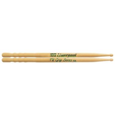 Imagem de Baqueta Liverpool Fit Grip Series 5a Ponta De Madeira Marfim