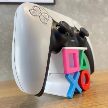 Imagem de Suporte para controle de Ps5 mesa e parede - Dualsense - Playstation -