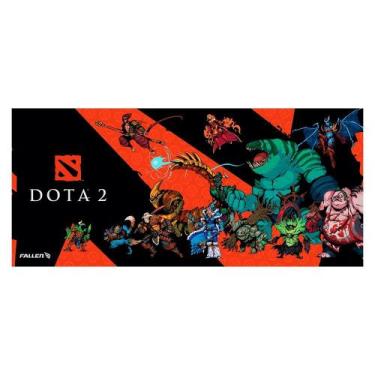 Imagem de Mousepad Gamer Fallen ECO Dota2 Heroes, Estendido, Speed++, 900x400mm 