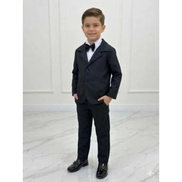 Imagem de Conjunto Social Terno Preto Miss Cherry Jorge Pajem Festa Elegante, 04