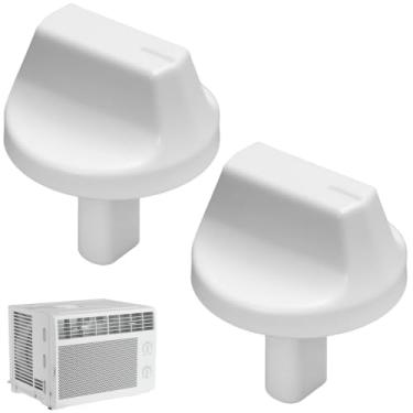 Imagem de 2 peças WJ12X24802 Puxador de ar condicionado branco para janela GE