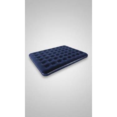 Imagem de Colchão Inflável Casal Aveludado Resistente 22cm - Congratulations Sto