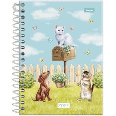 Imagem de Agenda 2027 Furfriends 160 Folhas 110 X 154 MM Pacote com 03 - Foroni