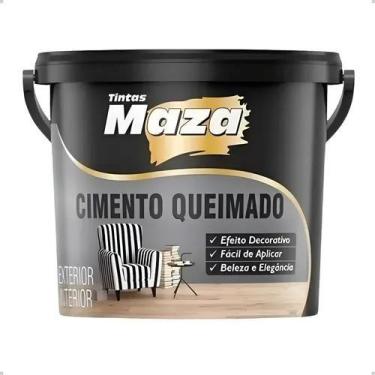 Imagem de Revestimento Cimento Queimado 5,6kg Cor Original - Maza