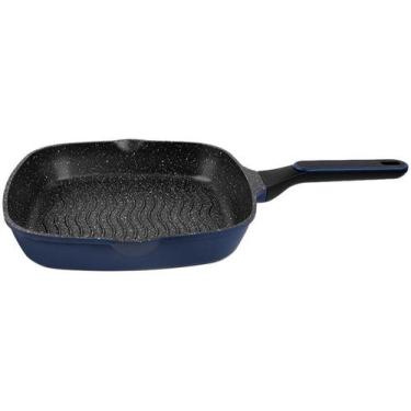 Imagem de Frigideira Grill Hercules Marine Antiaderente 28 cm Indução Ceramico A