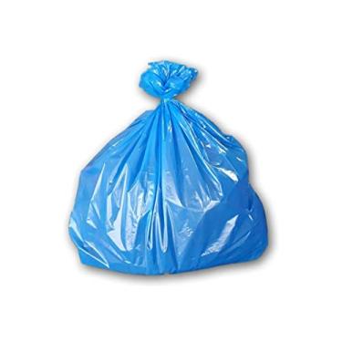 Imagem de Saco Para Lixo De 20 Litros Cor Azul 35x45cm c/100 (1 pct)