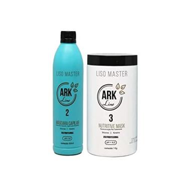 Imagem de Kit Ativo Liso Master Azul 500ml e Máscara de Hidratação Passo 1kg