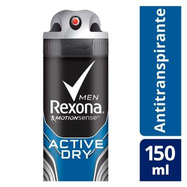 Imagem de Desodorante Rexona Men Active Dry Aerosol Antitranspirante 48h 150ml
