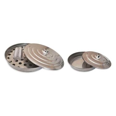 Imagem de Kit Bandejas De Paes E Calices Para Santa Ceia